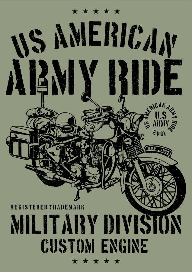 Army Ride Motorcycle