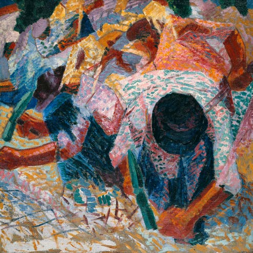 1AA7342 - Umberto Boccioni - I lastricatori di strade, 1914