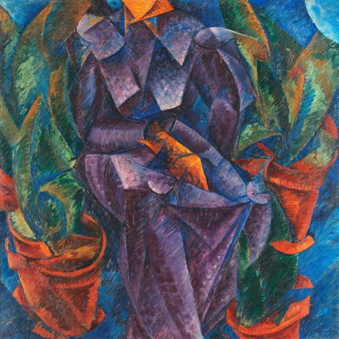 1AA8035 - UMBERTO BOCCIONI - Costruzione spiralica, 1913