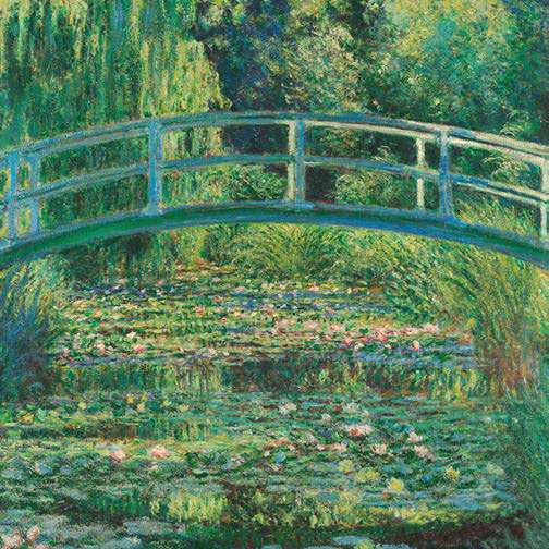 1CM7679 - CLAUDE MONET - The Water-Lily Pond, 1899