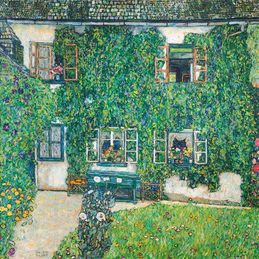 1GK7646 - GUSTAV KLIMT - Forester’s House in Weissenbach II (Garden), 1914