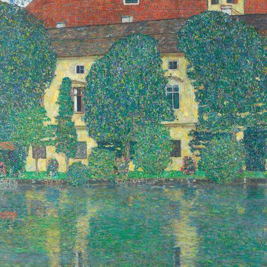 1GK7647 - GUSTAV KLIMT - Schloss Kammer on Lake Attersee III, 1909-1910