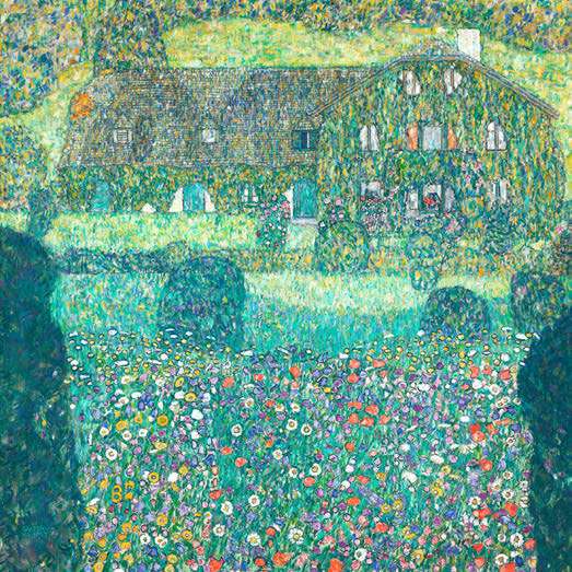 1GK7648 - GUSTAV KLIMT - Forester’s lodge in Weissenbach I, 1914