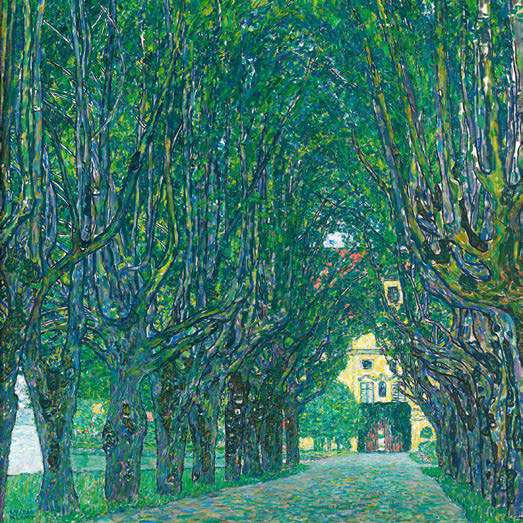 1GK7650 - GUSTAV KLIMT - Avenue to Schloss Kammer, 1912