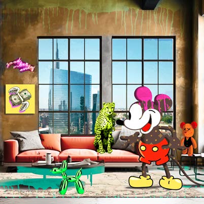 1GM7338 - Gerard Madau - Surrealofts: Milano I