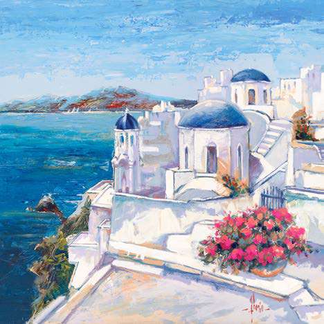 LR7897 - LUIGI FLORIO - Mykonos (detail)