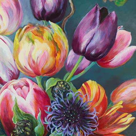 NW7932 - NEL WHATMORE - Tulip Chorus (detail)