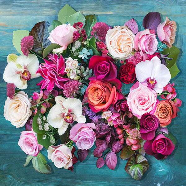 1TR7531 - TEO RIZZARDI - Floral Arrangement I