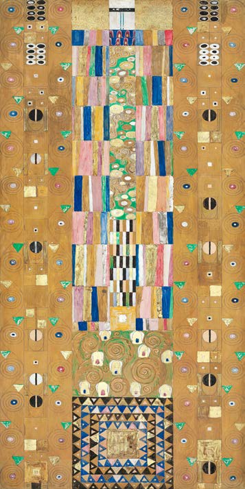 2GK7359 - Gustav Klimt - Ritter Design (Stoclet Frieze)