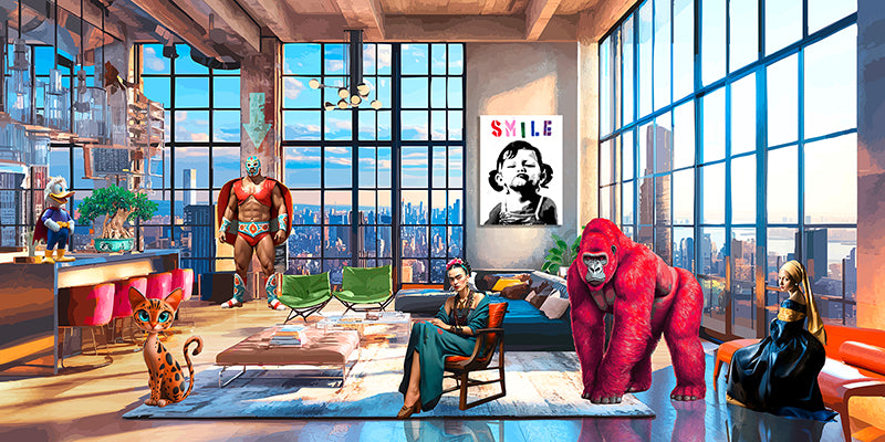 2GM7615 - GERARD MADAU - Surrealoft, At the Girls’