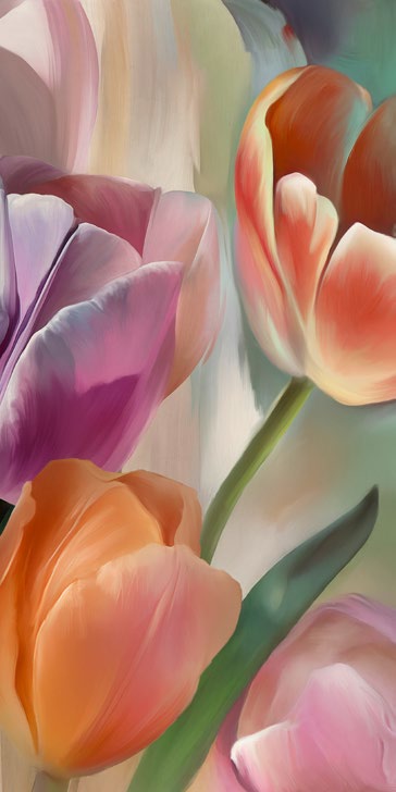 2LC8020 - LUCA VILLA - Soft tulips (detail 3)