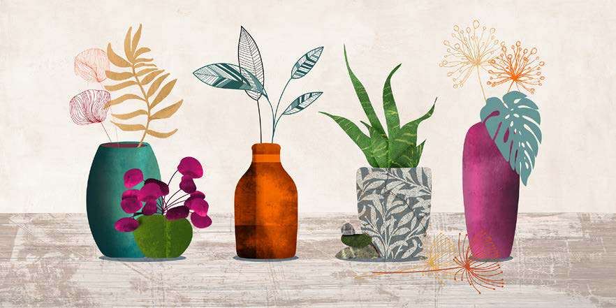 2MK7903 - SAYAKA MIKO - Modern Ikebana (detail)