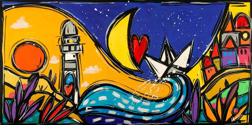 2WA7847 - WALLAS - Il viaggio del cuore di carta