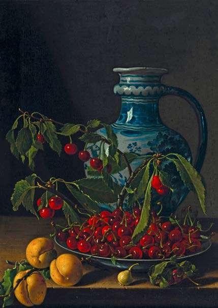 3AA7704 - LUIS EGIDIO MELÉNDEZ - Still Life with Fruit and Jug, c. 1773