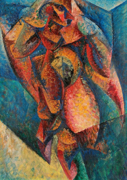 3AA8037 - UMBERTO BOCCIONI - Corpo umano (dinamismo), 1913