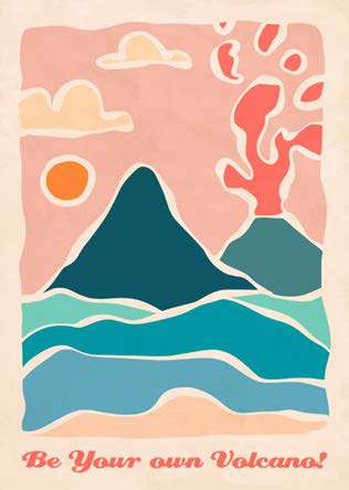 3AC7835 - ATELIER DECO - Be your own volcano