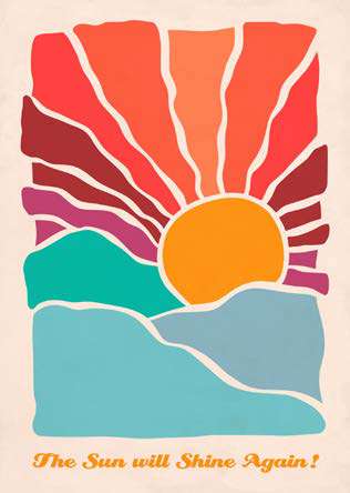 3AC7837 - ATELIER DECO - The sun will shine again