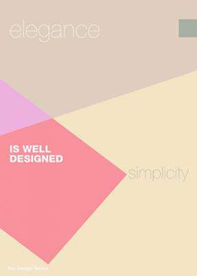 3AC7879 - ATELIER DECO - The Design Series: Elegance is well designed Simplicity