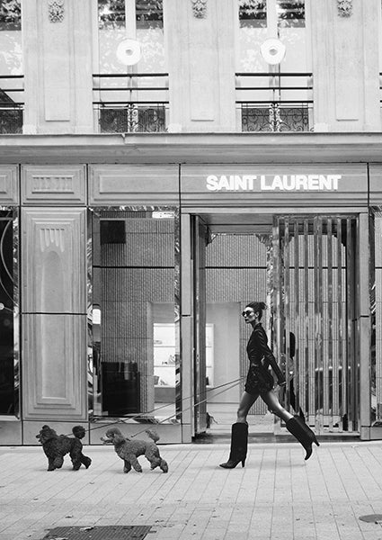 3AP7496 - J. LAUREN - Morning in the Champs Elysées (detail)