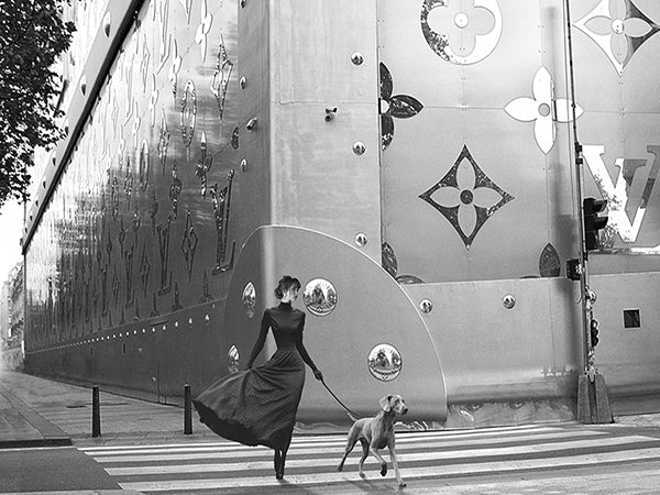 3AP7498 - JULIAN LAUREN - Walking in Paris