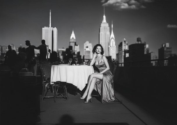 3AP7962 - JULIAN LAUREN - Terrace in Manhattan