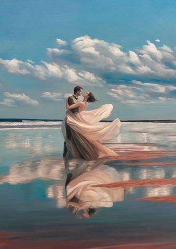 3BN7952 - PIERRE BENSON - Dancing on the Clouds (detail)