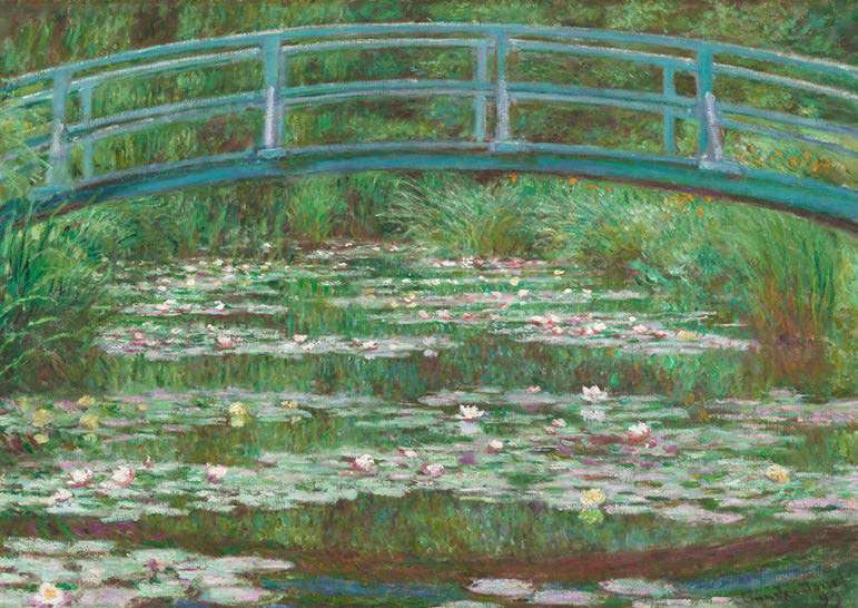 3CM7889 - CLAUDE MONET - Water Lily Pool
