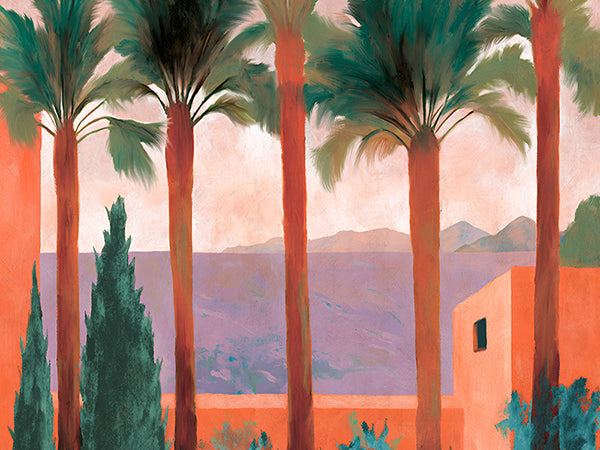 3BT7609 - RENÉE COURTOIS - Mediterranean Gardens, Marrakech