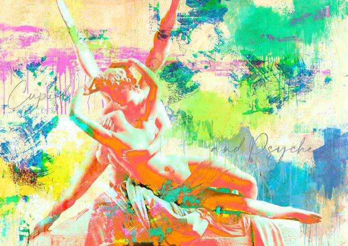 3EH7859 - ERIC CHESTIER - Cupid &amp; Psiche