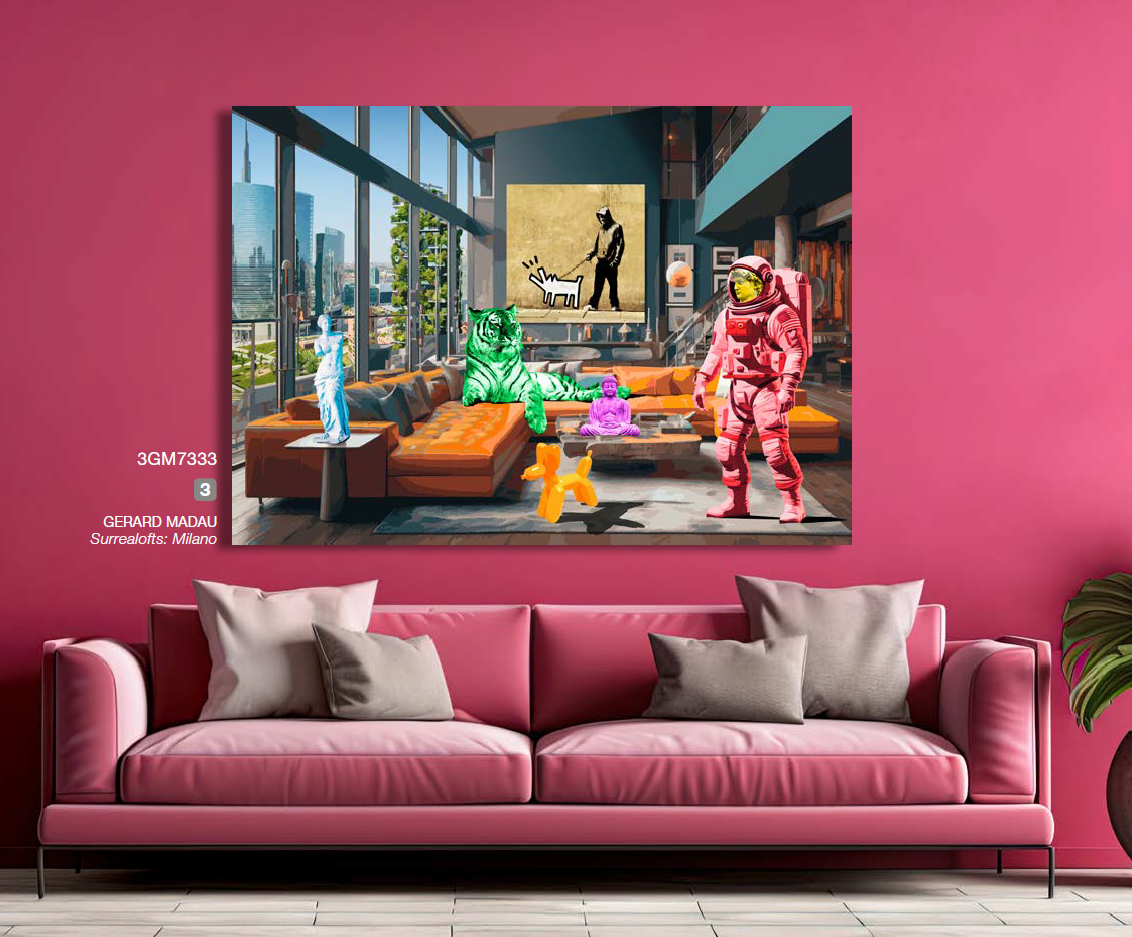 3GM7333 - Gerard Madau - Surrealofts: Milano