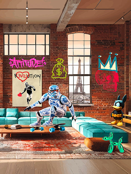 3GM7621 - G. MADAU - Surrealoft, Attitude (det.)