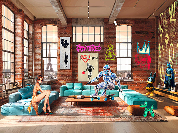 3GM7617 - G. MADAU Surrealoft, The Palace