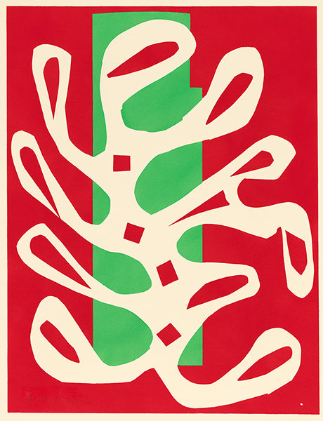 3HM7475 - H. MATISSE - Algue blanche, 1947