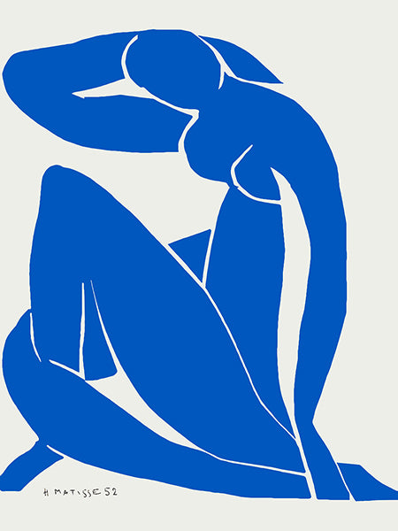 3HM7476 - H. MATISSE - Nu Bleu II