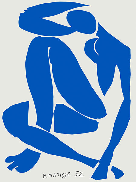 3HM7477 - H. MATISSE - Nu Bleu IV