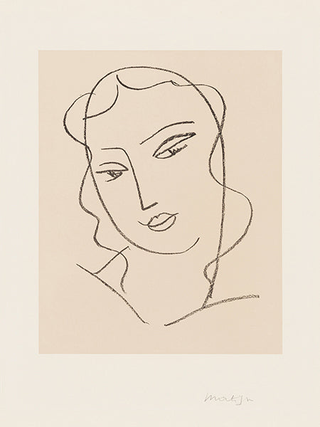 3HM7488 - H. MATISSE - Portrait