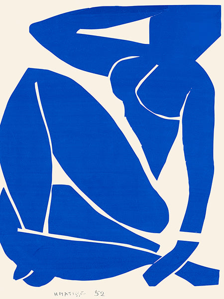 3HM7566 - H. MATISSE - Nu Bleu III, 1952