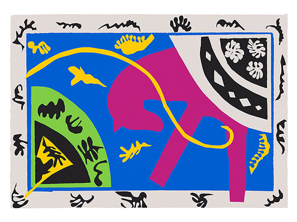 3HM7570 - HENRI MATISSE - Jazz 5: Le cheval, l’écuyère et le clown