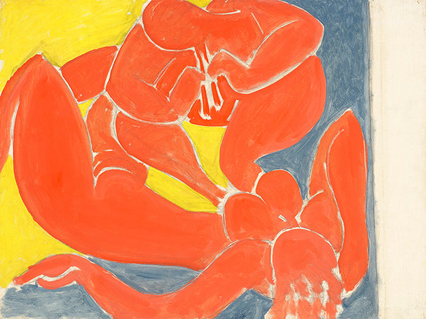 3HM7572 - HENRI MATISSE - Nymphe et faune rouge