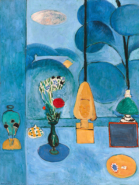 3HM7583 - HENRI MATISSE - The Blue Window, 1913