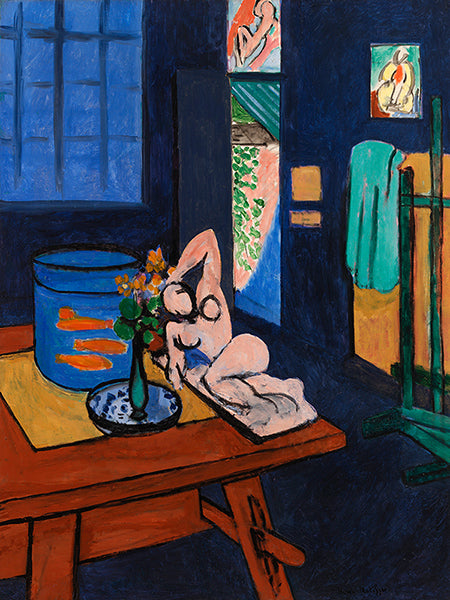 3HM7584 - HENRI MATISSE - L’Atelier aux poissons rouges