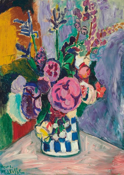 3HM8051 - HENRI MATISSE - Les pivoines