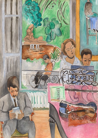 3HM8053 - HENRI MATISSE - La leçon de musique