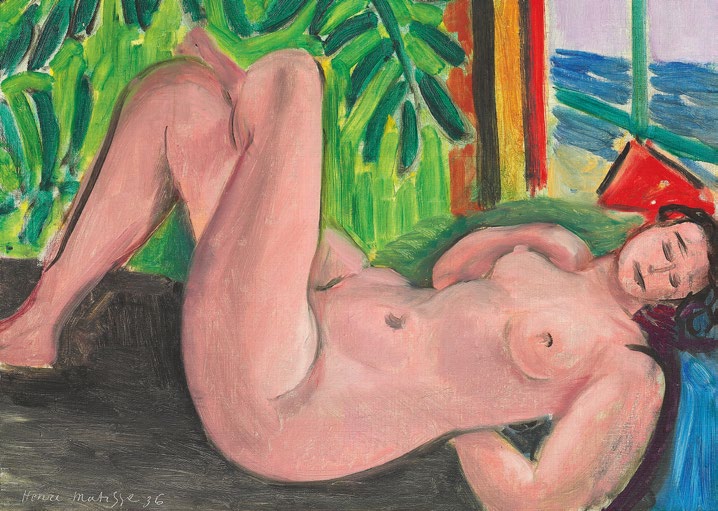 3HM8056 - HENRI MATISSE - Nu aux jambes croisées