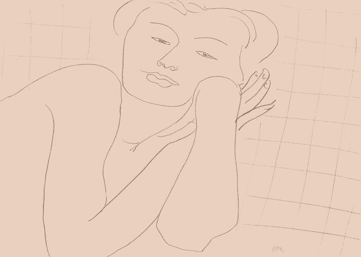 3HM8060 - HENRI MATISSE - Etude