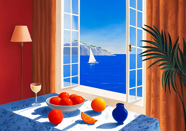 3HN7560 - HERNAN NAVARRO - Still Life and WIndow II