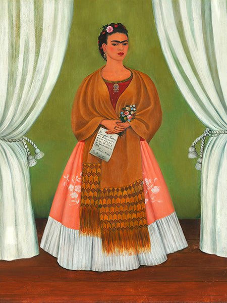 3KF7588 - FRIDA KAHLO - Self-Portrait dedicated to L.Trotsky, 1937