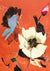 3KP7554 - K. PARR - Fleurs (Burnt Orange, det.)