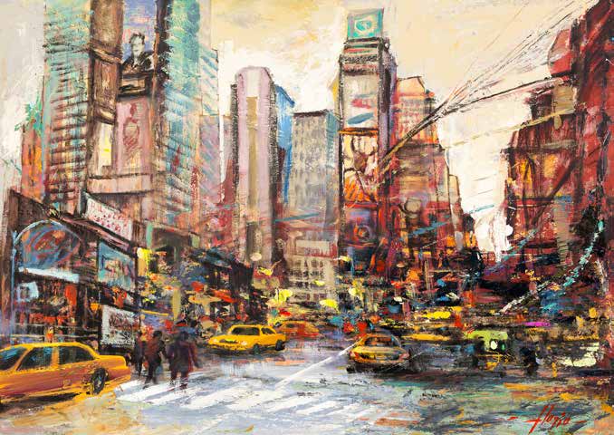 3LR6444 - Luigi Florio - Mattino su Manhattan