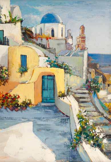 3LR6446 - Luigi Florio - Sole su Santorini